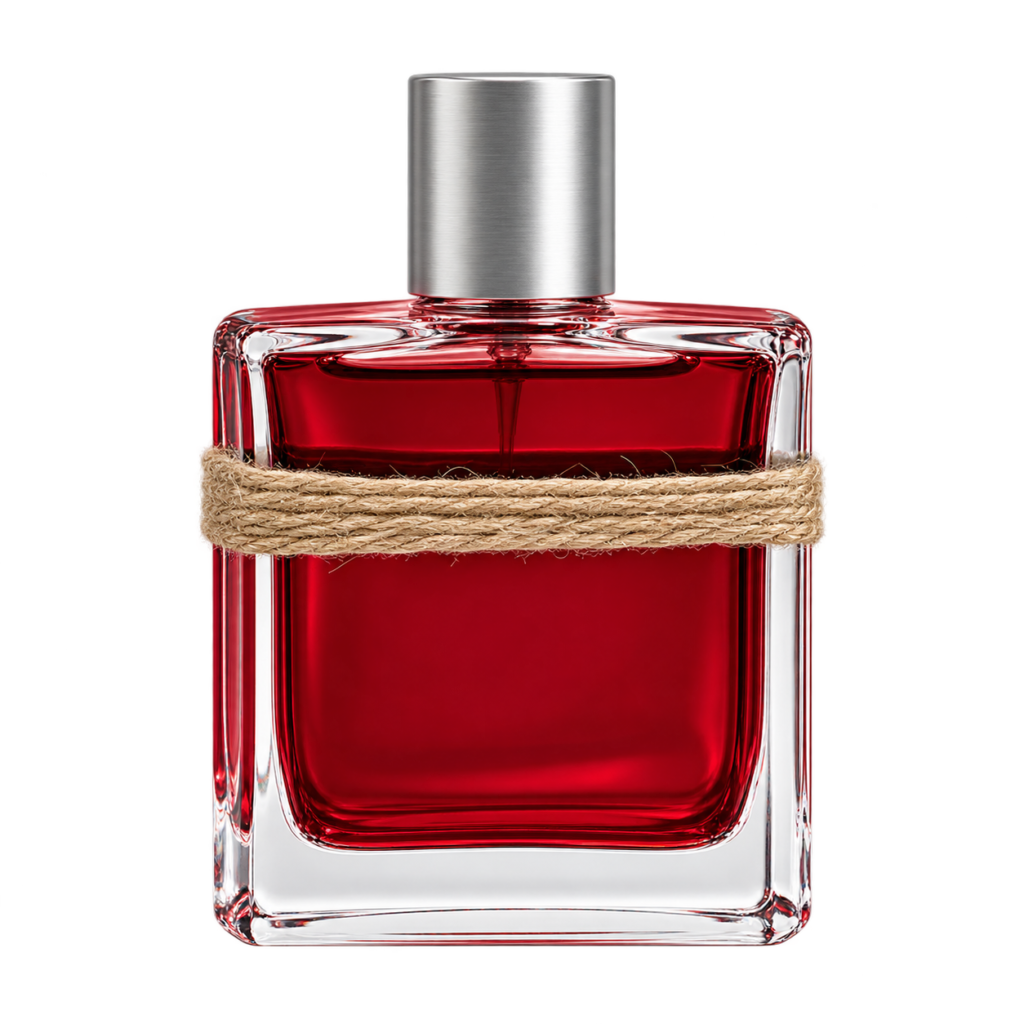 Unbranded red perfume bottle